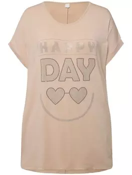 Футболка MIAMODA, цвет dunkles kitt