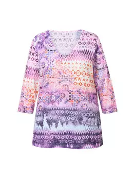 Футболка MIAMODA, цвет fliederviolett