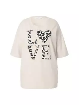 Футболка MIAMODA, цвет graubeige