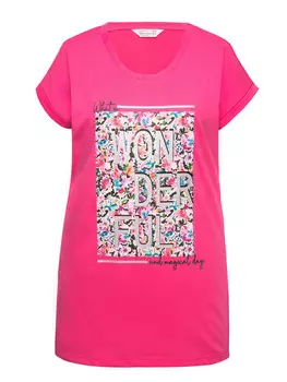 Футболка MIAMODA, цвет hibiskuspink
