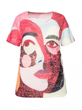 Футболка MIAMODA, цвет neon rot