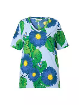 Футболка MIAMODA, цвет quellenblau