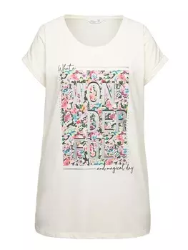 Футболка MIAMODA, цвет schneewei