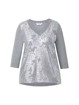 Футболка MIAMODA, цвет silver melange