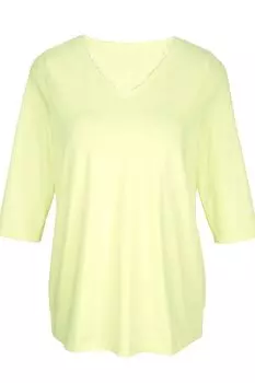 Футболка MIAMODA, цвет zitronengelb