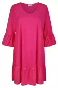 Футболка MIAMODA Long, цвет neonpink