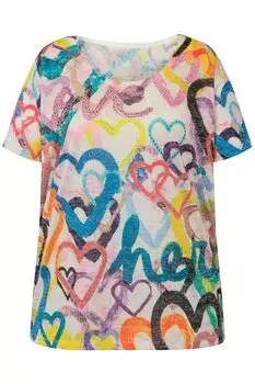 Футболка MIAMODA, разноцветный