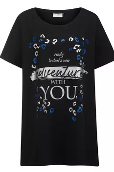 Футболка MIAMODA Shirt, черный