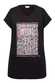 Футболка MIAMODA Shirt, черный