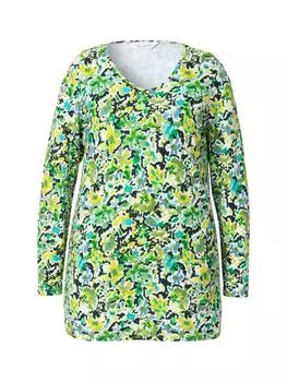 Футболка MIAMODA Shirt, цвет limette