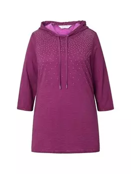 Футболка MIAMODA Shirt, цвет purpur