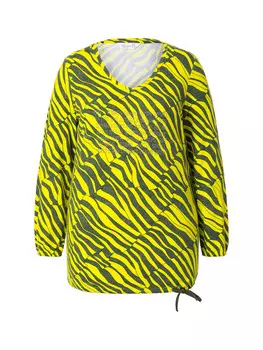 Футболка MIAMODA Shirt, цвет schilfgrn