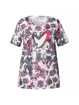 Футболка MIAMODA Shirt, цвет schneewei