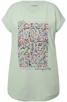 Футболка MIAMODA Shirt, зеленый