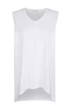 Футболка MIAMODA Strick Top, белый