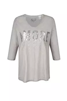 Футболка MIAMODA, светло-серый