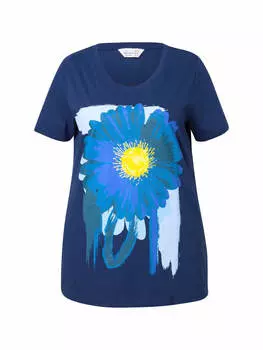 Футболка MIAMODA, темно-синий