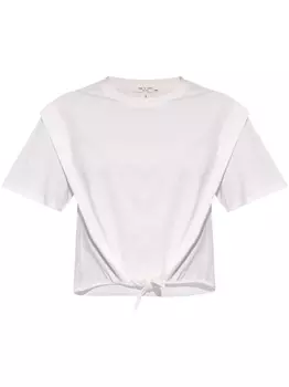Футболка Mica с узлом rag & bone, белый
