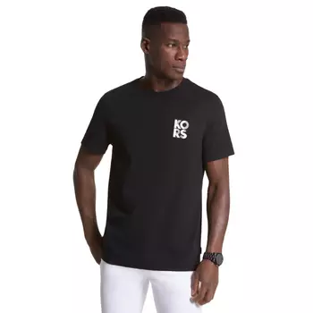Футболка Michael Kors Logo Cotton, черный
