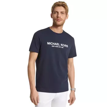 Футболка Michael Kors Logo Cotton, синий