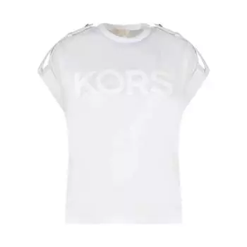 Футболка Michael Kors Organic Cotton, белый