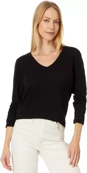 Футболка Michael Stars Lane V-Neck Tee, черный