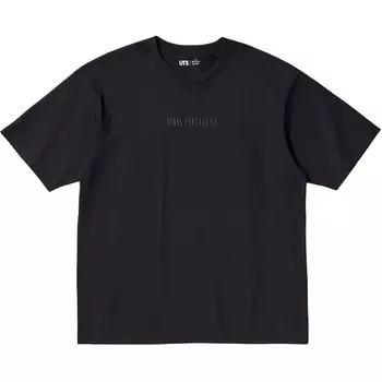 Футболка Mijin Genjin Collaboration унисекс черная Uniqlo, черный