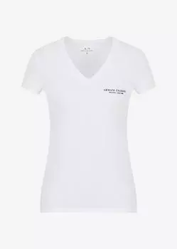 Футболка Milano New York узкого кроя Armani Exchange, белый