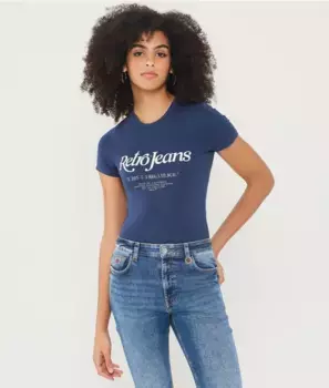 Футболка Milena Retro Jeans, синий