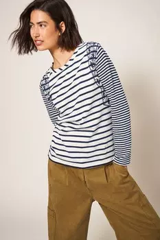 Футболка миллера White Stuff, синий