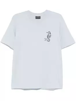 Футболка Milleraies EMPORIO ARMANI, синий