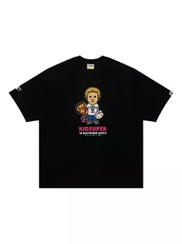Футболка Milo A BATHING APE, черный