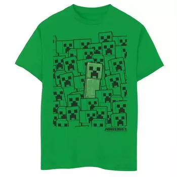 Футболка Minecraft Creepers для мальчиков 8–20 лет Licensed Character