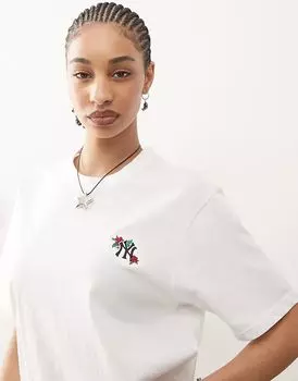 Футболка мини NY Yankees белого цвета 47 Brand