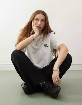 Футболка мини NY Yankees белого цвета 47 Brand