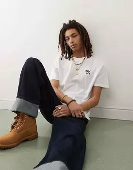 Футболка мини NY Yankees белого цвета 47 Brand