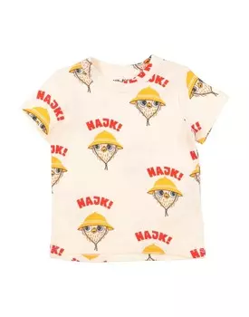 Футболка Mini Rodini, слоновая кость