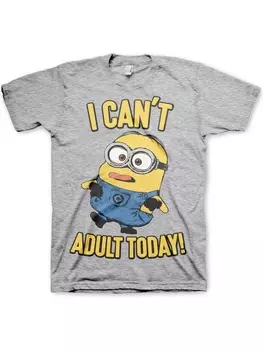Футболка Minions, серый