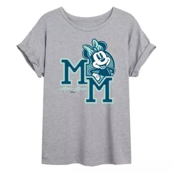 Футболка Минни Маус юниорского размера Disney, серый
