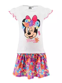 Футболка MINNIE MOUSE, цвет wei/pink/bunt
