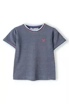 Футболка Minoti, пятнистый синий