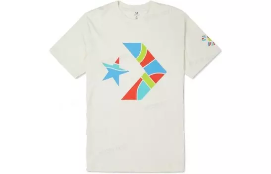 Футболка «Мир и единство» мужская белая Converse, белый