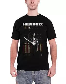 Футболка мира Jimi Hendrix, черный