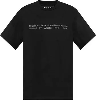 Футболка MISBHV Basquiat Edition Souvenir T-Shirt 'Black', черный