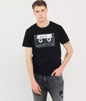 Футболка Misfits Retro Jeans, черный