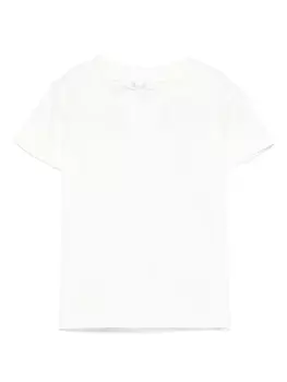 Футболка Miss Grant Kids с вырезом-лодочкой, нейтральный