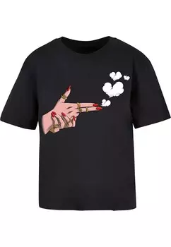 Футболка Miss Tee Shirt Girl Bang, черный