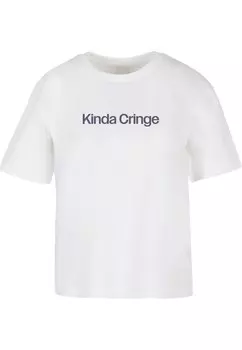 Футболка Miss Tee Shirt Kinda Oringe, белый