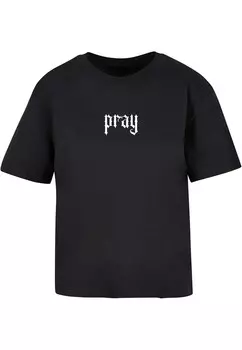 Футболка Miss Tee Shirt Praying Hands, черный