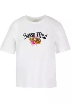 Футболка Miss Tee Shirt Sassy Meal, белый